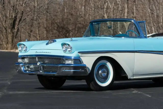 1958 ford fairlane sunliner 352 v8 automatic transmission freshly rebuilt engine