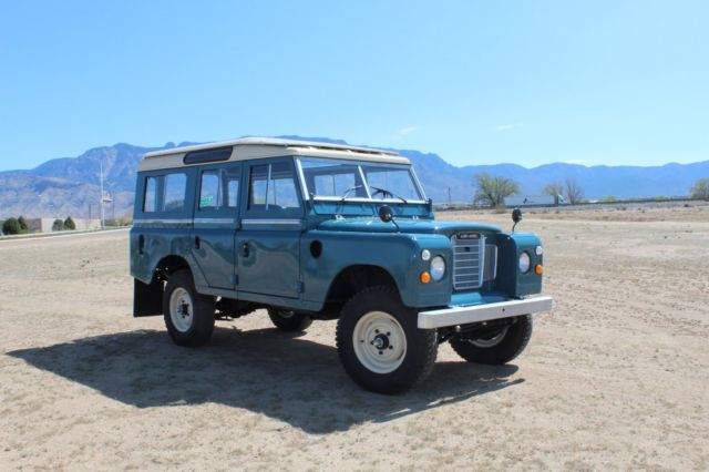1975 land rover, series 3, 109 station wagon, 5 doors, restored! located abq, nm