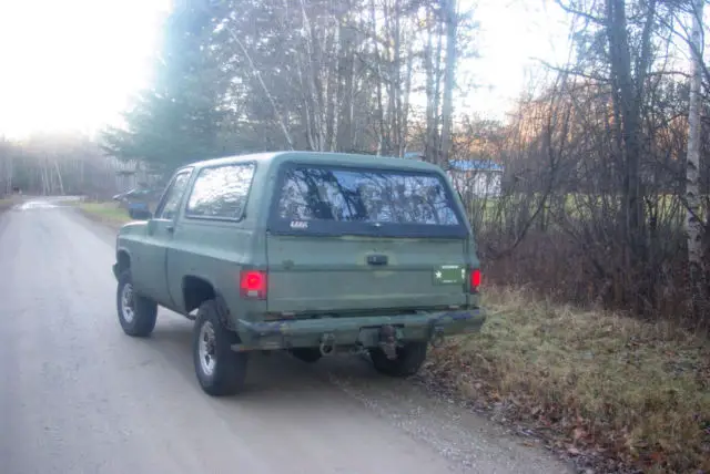 1986 chevy military blazer (nv4500 )