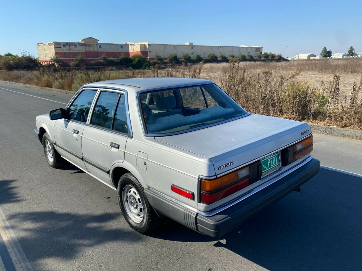 1982 honda accord 4 door automatic, low miles, california car