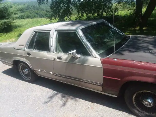 1991 mercury grand marquis - runs well
