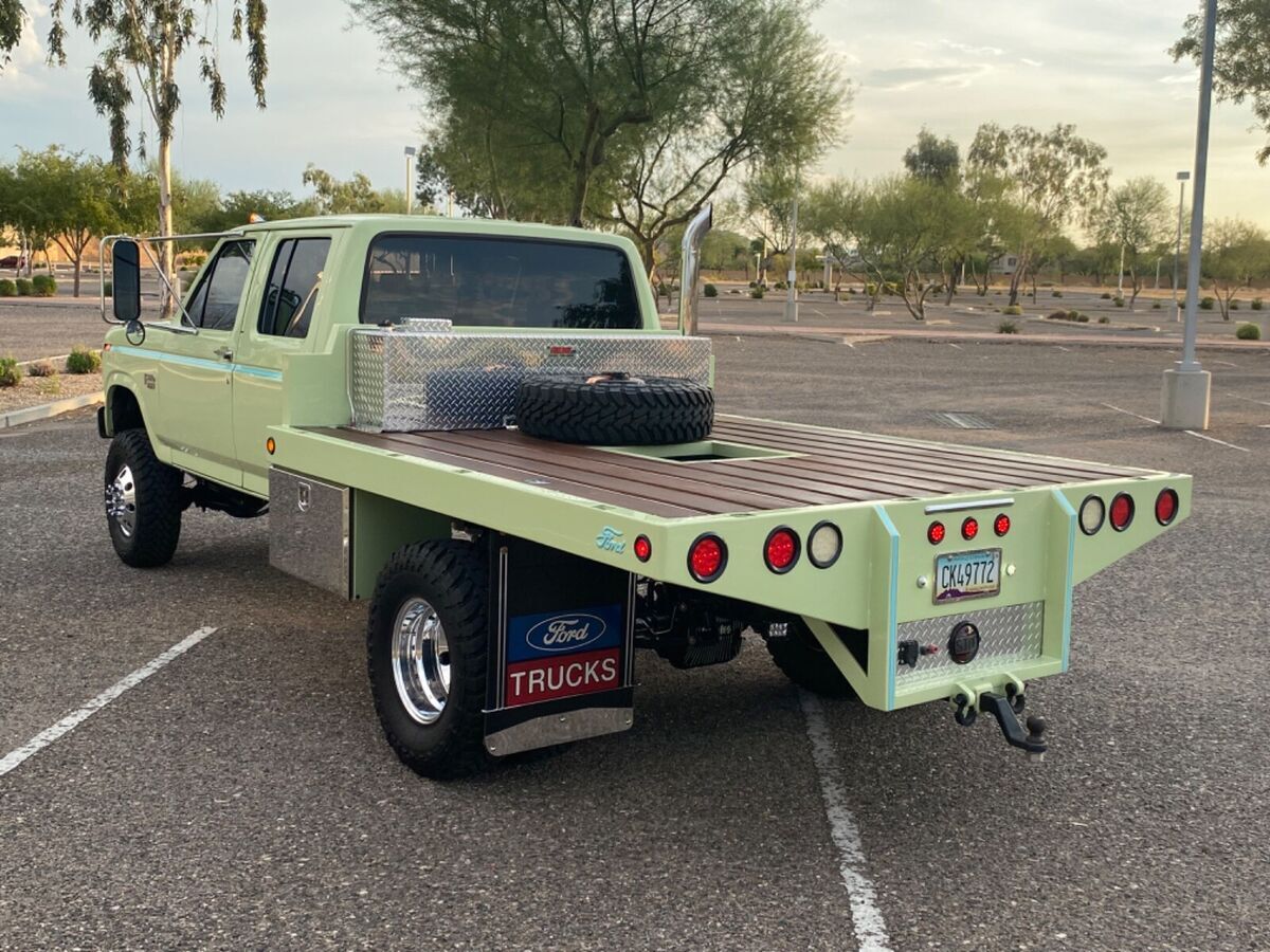 1985 ford xl f-350 4x4 crewcab - 5.9 cummins