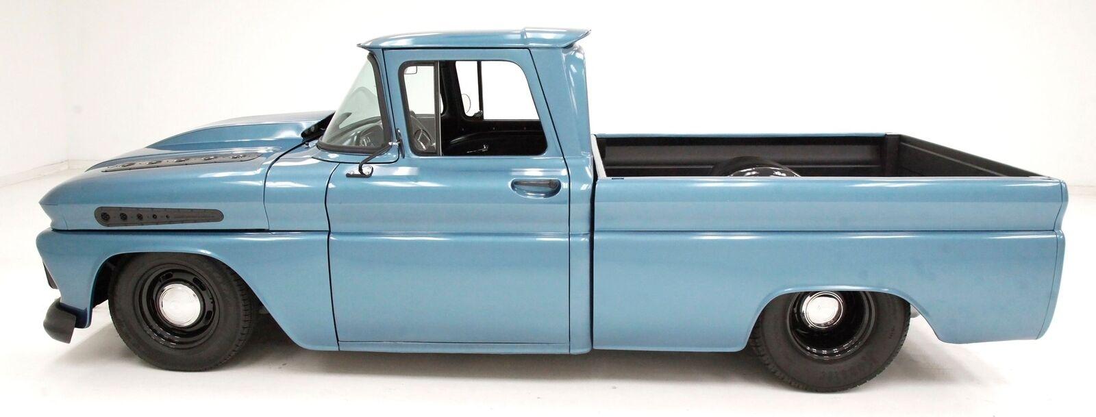 1963 chevrolet c-10 pickup 600+hp 496ci v8 rebuilt th350