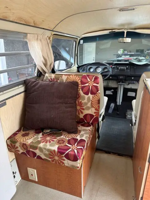 1972 volkswagen type 2 van brown rwd manual