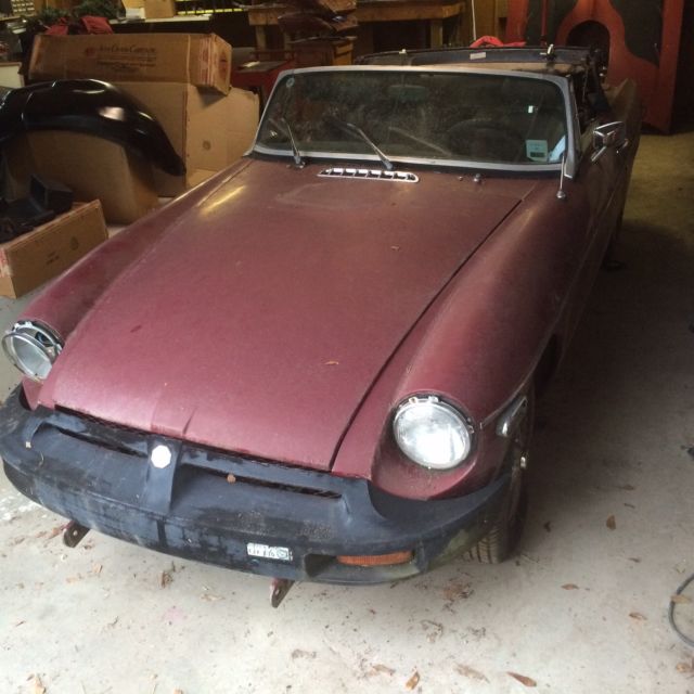 1976 mgb roadster. no reserve!