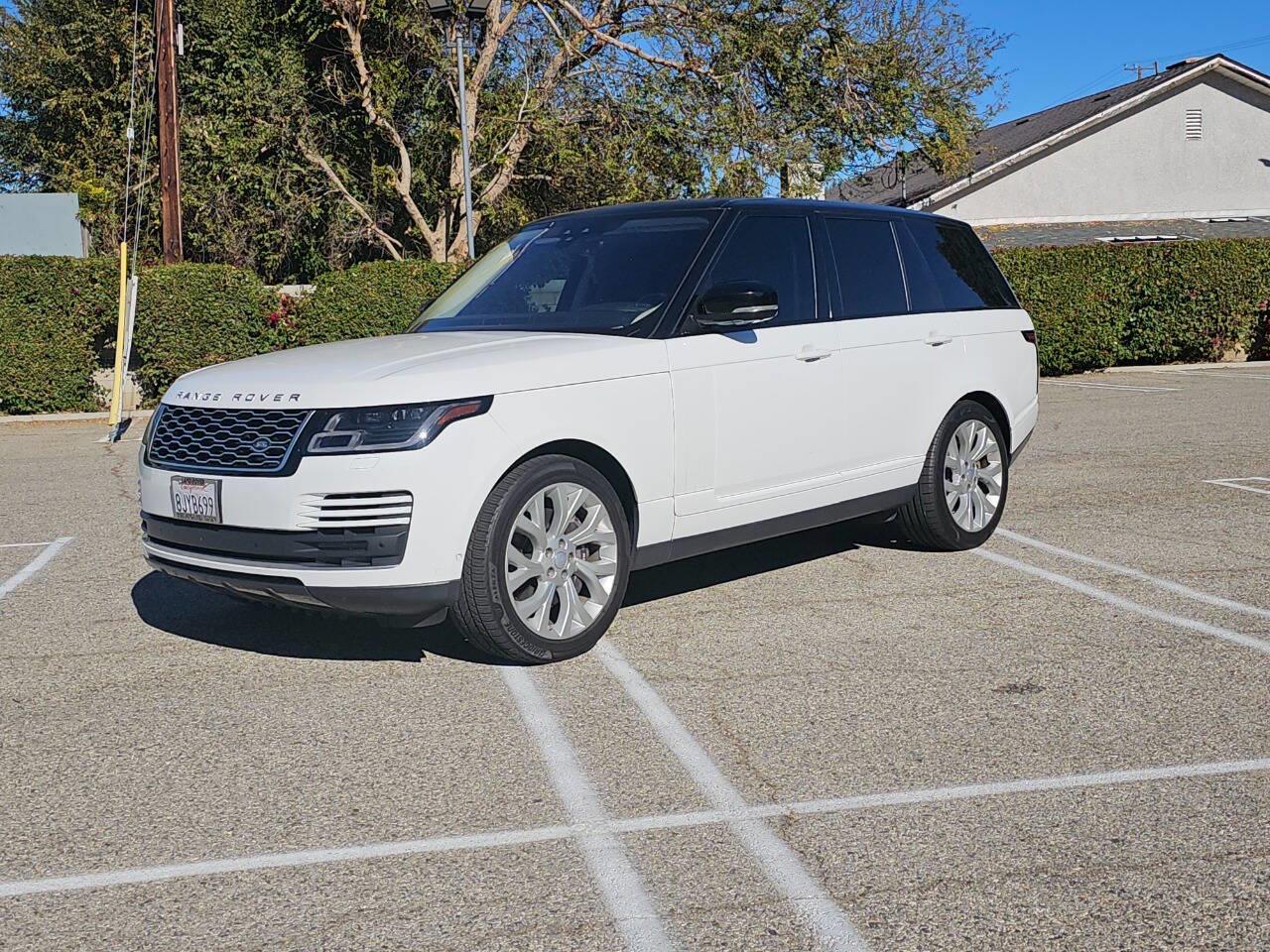 2018 land rover range rover