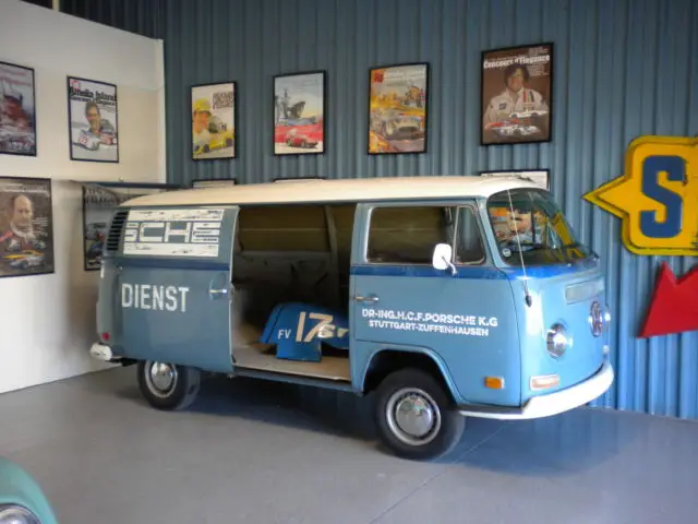 1972 vw panel bus... porsche renndienst tribute! very unique and clean!
