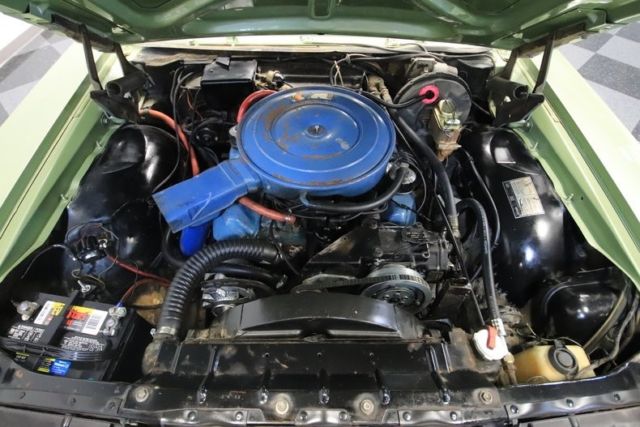 1968 ford galaxie 500 q-code 142882 miles green coupe 428 v8 3 speed automatic