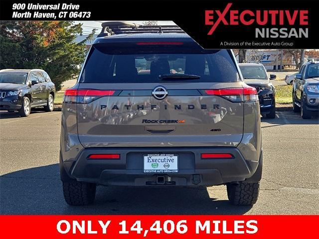 2023 nissan pathfinder rock creek