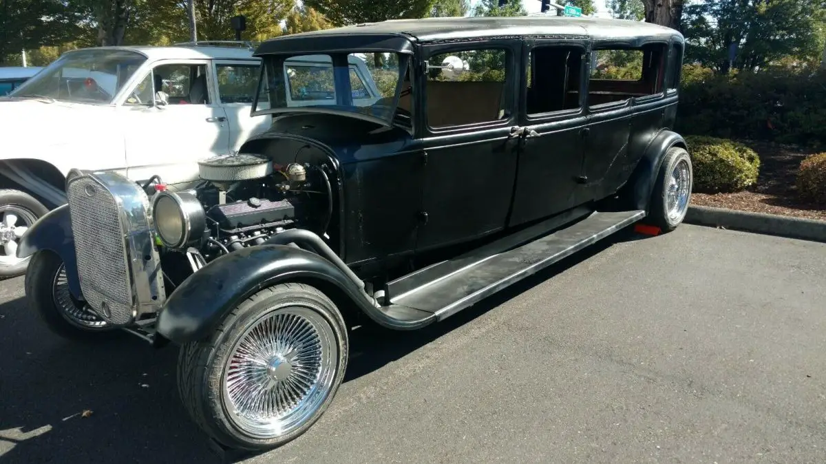 1929 model a stretched hearse