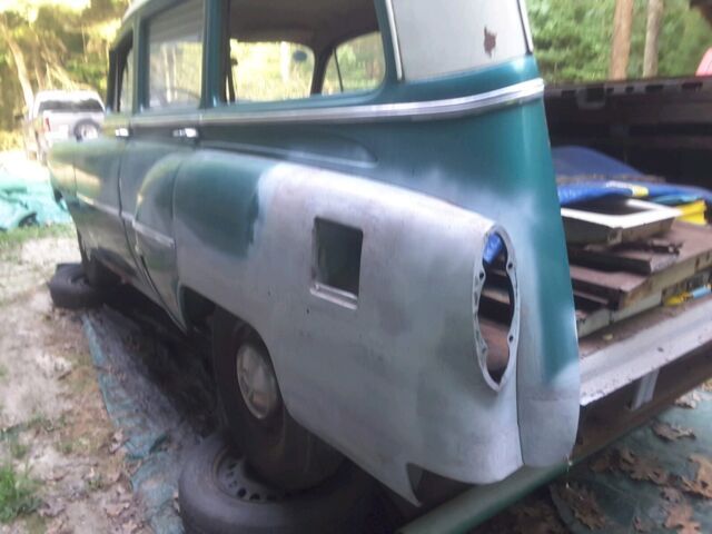 1954 chevrolet 210 wagon green rwd manual 210