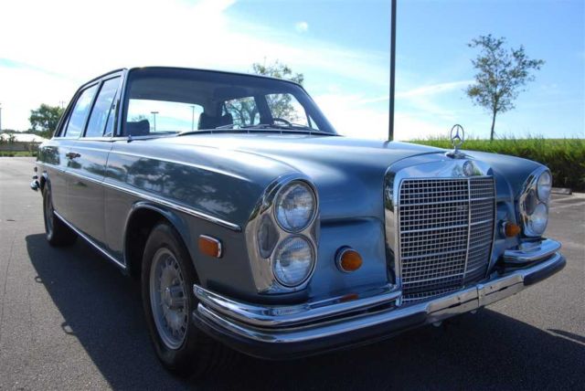1969 mercedes benz 300 sel 6.3 w109 classic sedan