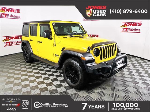 2021 jeep wrangler unlimited sport