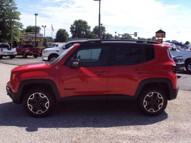 used 2016 jeep renegade 4wd trailhawk mt. vernon, in 47620 for sale in mount vernon, indiana