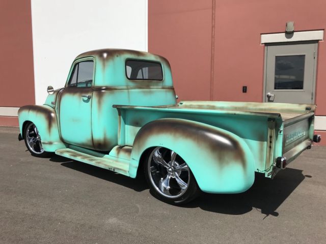 no reserve slammed 3100 chevy c10 hot rod patina pickup not air bagged