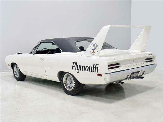 1970 plymouth superbird 500 miles alpine white hardtop 440 cubic inch v8 automa