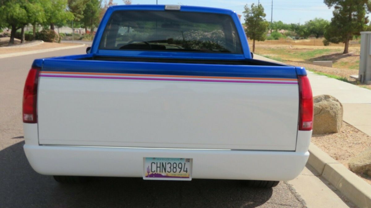 1990 chevrolet c1500 silverado, 5.7l, custom paint/ suspension/ new ice cold a/c