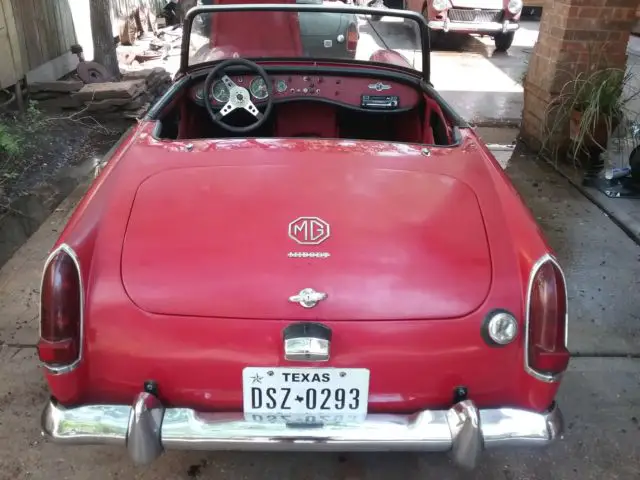 1964 mg midget rolling shell built in 63 titled in 64 clean texas title