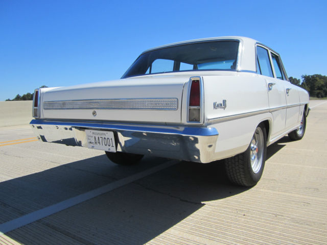 1966 chevrolet chevyii nova crewcab 4 door sedan