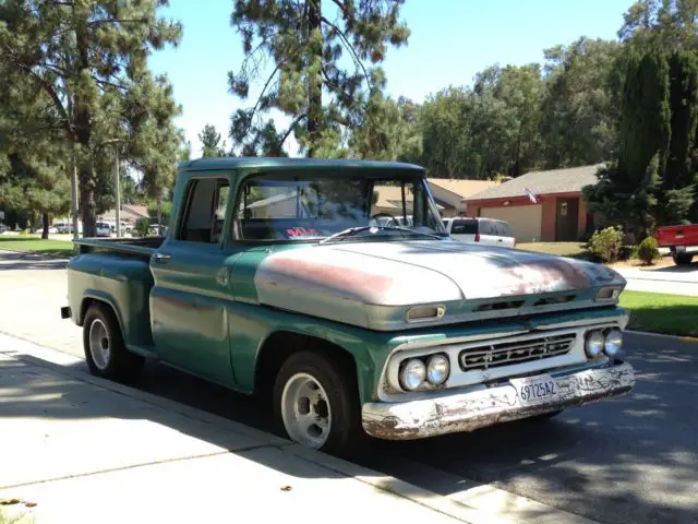 1961 chevrolet c10 c-10 short bed stepside - original!!!!