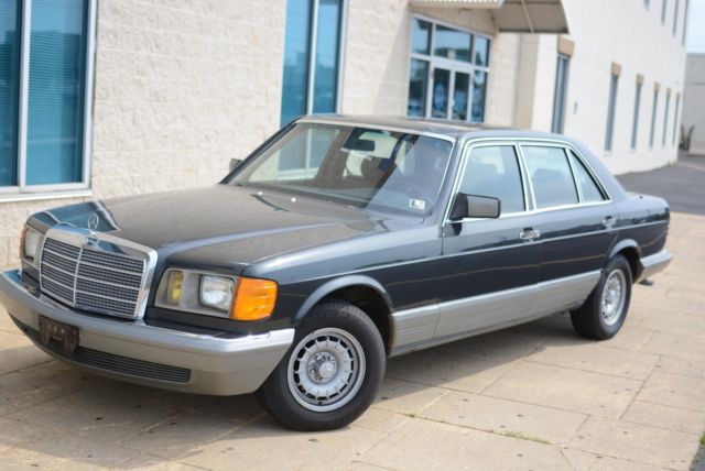 1985 mercedes-benz 500sel runs good miles exempt no reserve runs good