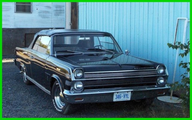 1966 amc ambassador 990 automatic convertible