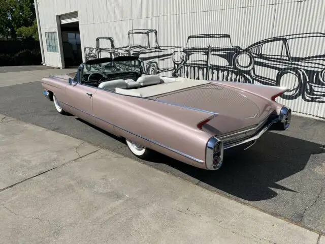 1960 cadillac series 62 6678 miles coral convertible
