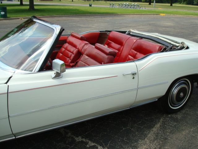 no reserve 76 eldo convert 500 v8 dfi rebuildt frt end needs convert top repair