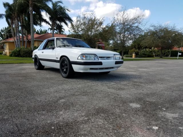 1987 ford mustang lx 5.0 coupe notchback
