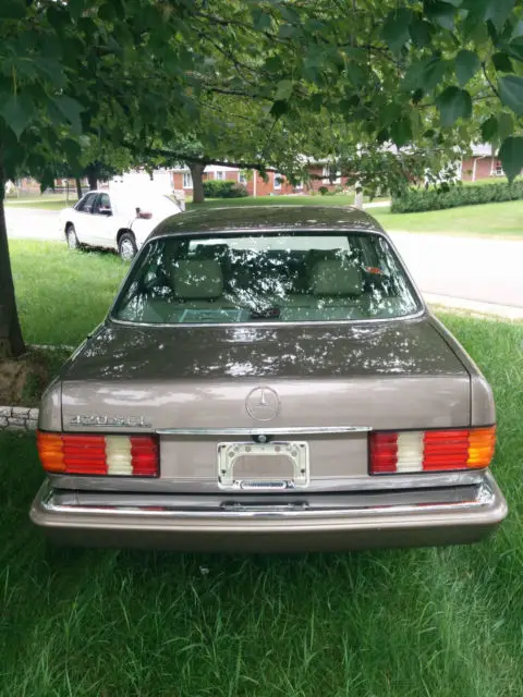 pristine, near mint mercedes benz 420sel, 4 door sedan