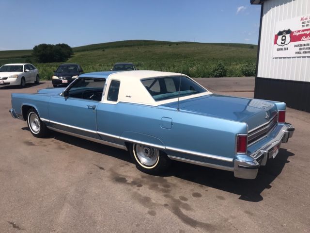 1977 lincoln continental town coupe - 94k miles - very good condition - cold ac