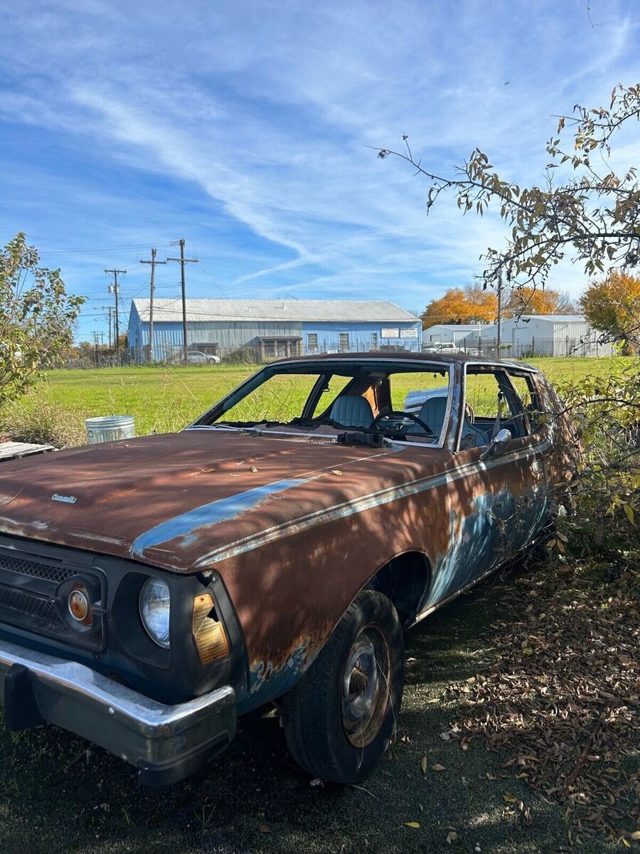 1976 amc gremlin blue rwd automatic