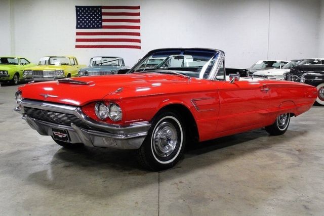 1965 ford thunderbird 34147 miles red convertible 427ci v8 automatic