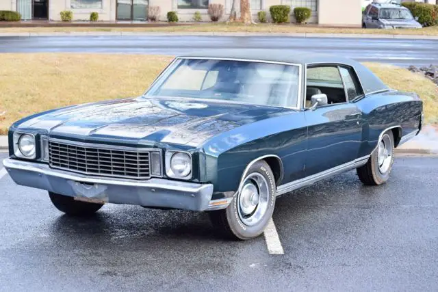 1972 chevrolet monte carlo hardtop 2-door - 67k original miles!! - zero rust