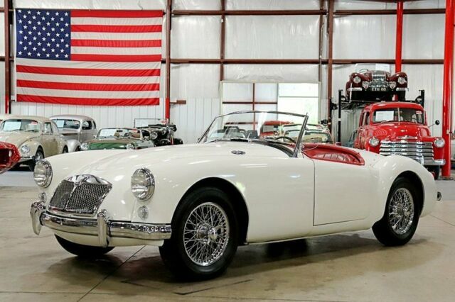 1958 mg a convertible 90712 miles white convertible 4-cylinder 4-speed manual