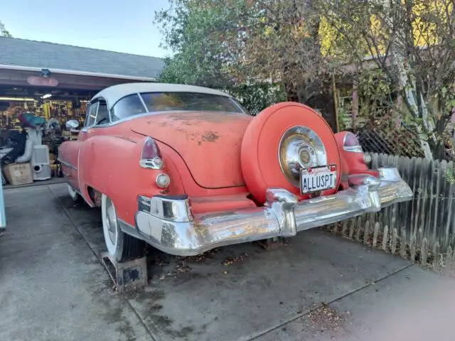 1950 cadillac series 62 coupe red rwd automatic