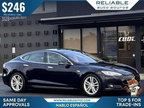 2014 tesla model s base 4dr hatchback in sacramento, california