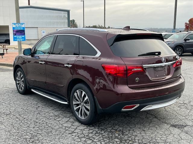2016 acura mdx 3.5l w/technology package