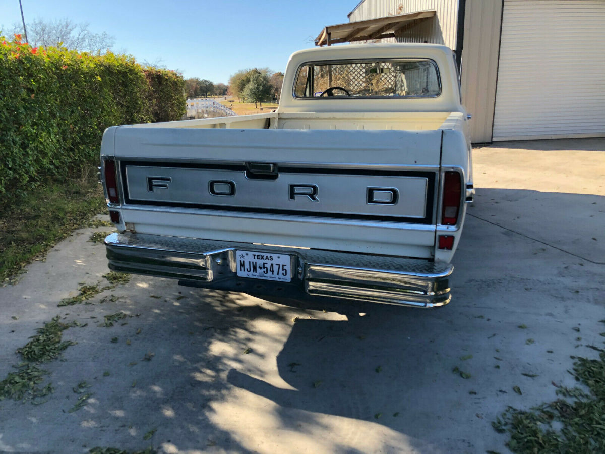 1971 ford f100 ranger (less than 39,000 miles)