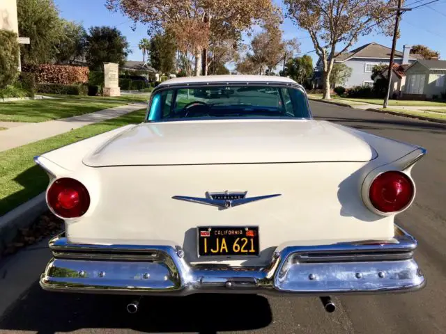 1957 ford fairlane 500 skyliner convertible survivor barn find at no reserve