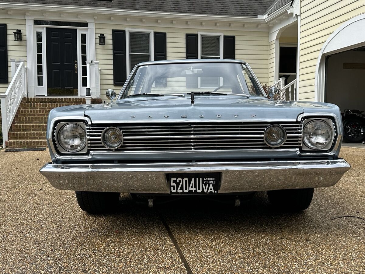 1966 plymouth belvedere sedan blue ii
