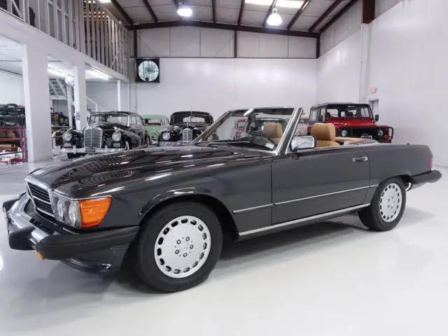 1989 mercedes-benz 500-series 560sl | factory hardtop and soft top