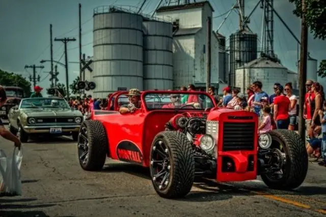 ratrod, cummins powered dodge roadster, hotrod, diesel world