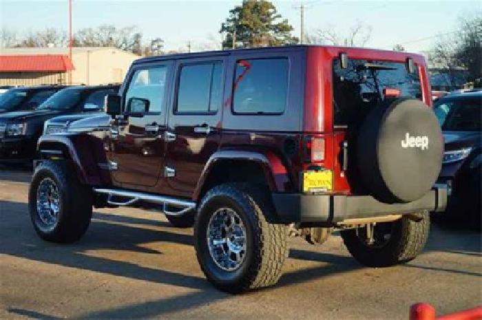 2010 jeep wrangler red, 52k miles in tyler, tx