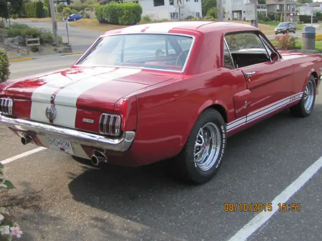 1965 mustang shelby g.t. 350 tribute restoration