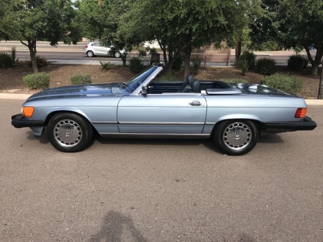 1986 mercedes benz 560sl coupe/roadster all orig. beautiful car. @ no reserve