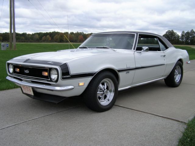 1968 chevrolet camaro ss hardtop 396 375 hp. l-78 nom. tremec 5-speed