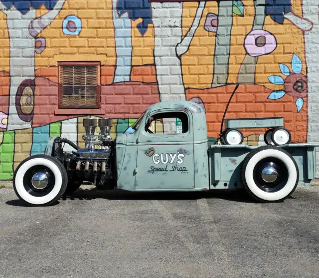 hot rod -- rat rod - chevy 454 big block