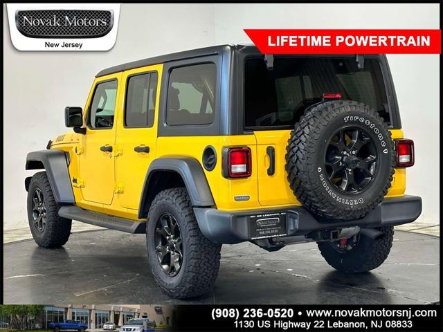 2021 jeep wrangler willys
