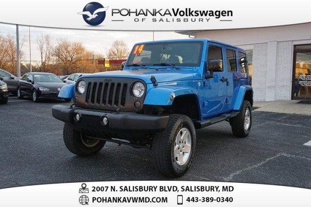 used 2014 jeep wrangler unlimited sahara salisbury, md 21801 for sale in salisbury, maryland